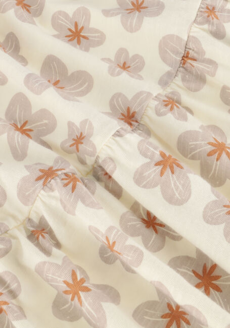 Beige RYLEE + CRU Midirok TIERED MIDI SKIRT HIBISCUS - large