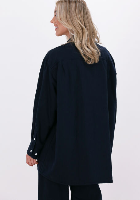Donkerblauwe VANILIA Blouses CLASSIC SHIRT MIX - large