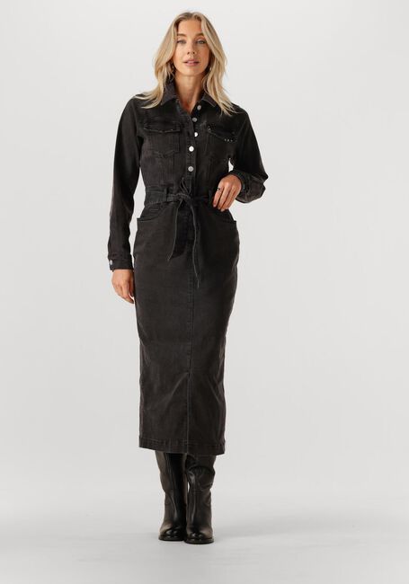 Antraciet FREEBIRD Maxi jurk DANYA - large