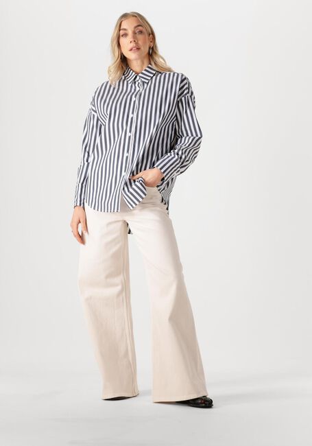 Witte CC HEART Blouses CC HEART HARPER STRIPE BLOUSE - large