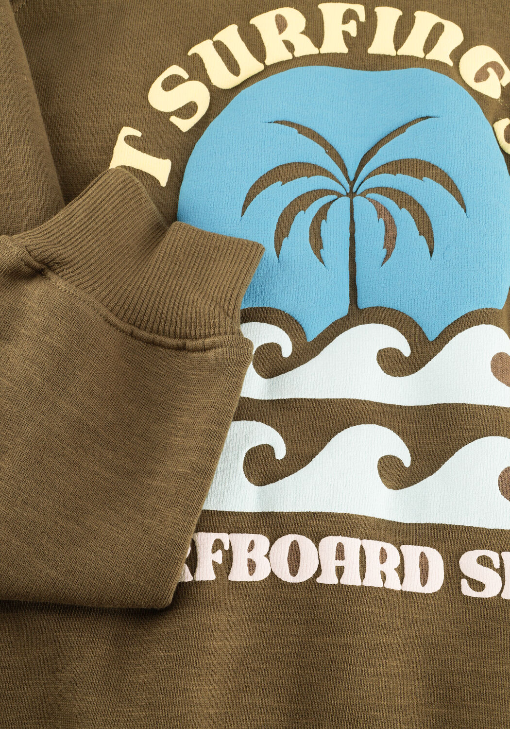 Khaki TUMBLE 'N DRY Sweater HIGH TIDE - large