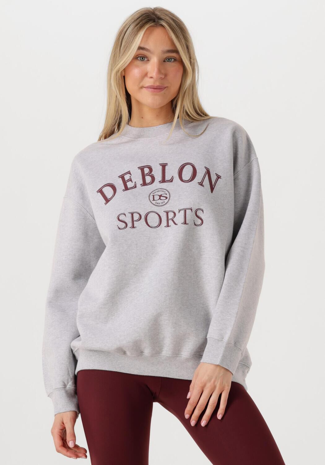 DEBLON SPORTS Dames Truien & Vesten Lilou Sweater Lichtgrijs