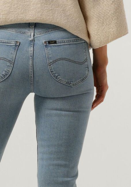 Blauwe LEE Flared jeans BREESE BOOT FLASHES OF LIGHT - large
