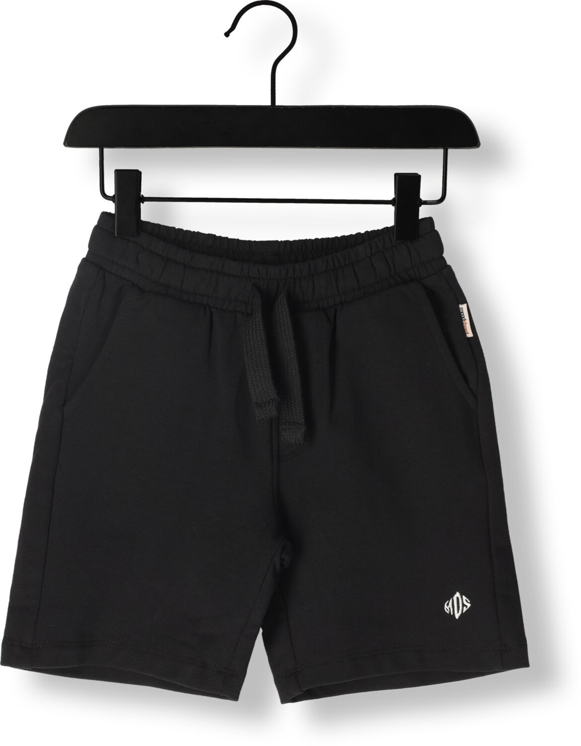 MOODSTREET Jongens Broeken Boys Sweat Short Zwart