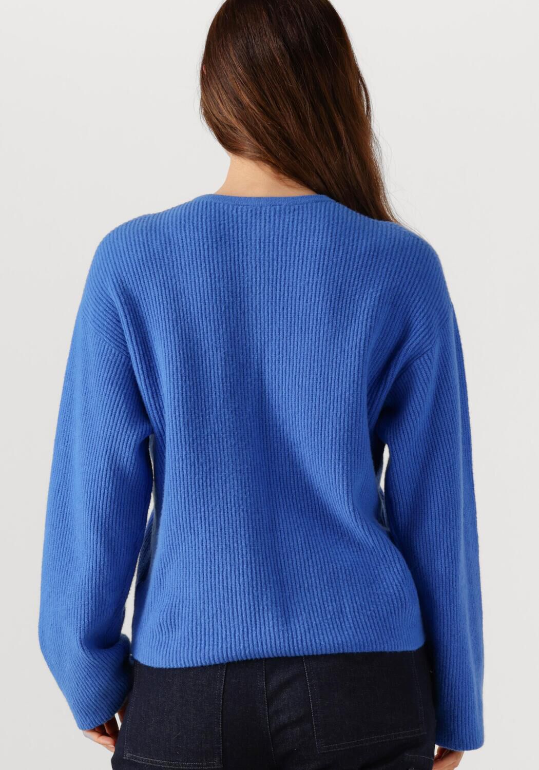 PENN & INK Dames Truien & Vesten Cardigan W25b345 Blauw
