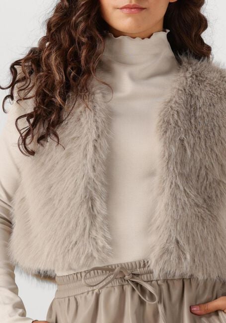 Beige AIMEE THE LABEL Gilet ISLA - large