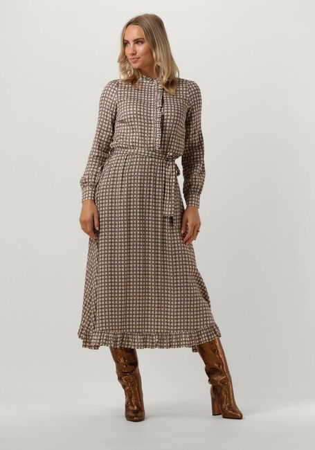 Beige DEA KUDIBAL Midi jurk ADINA EV - large