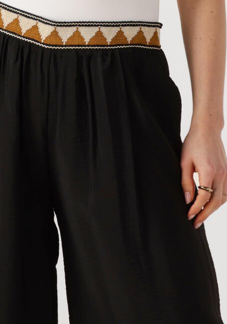 Zwarte LOUIZON Wijde broek WILLIANA - large