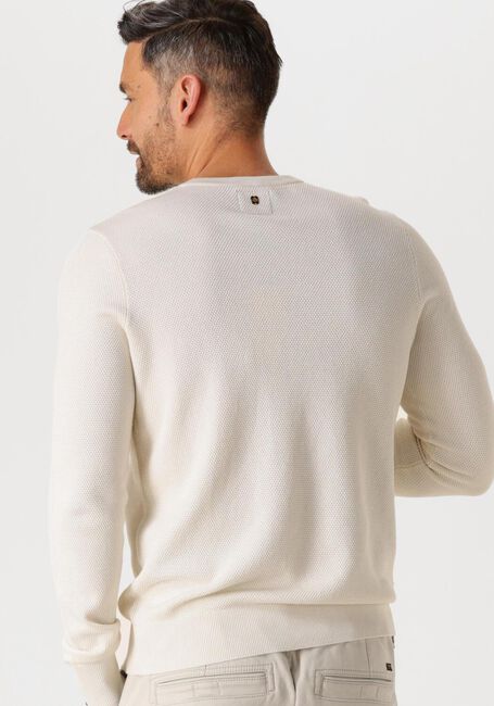 Beige PME LEGEND Trui R-NECK COTTON MODAL - large