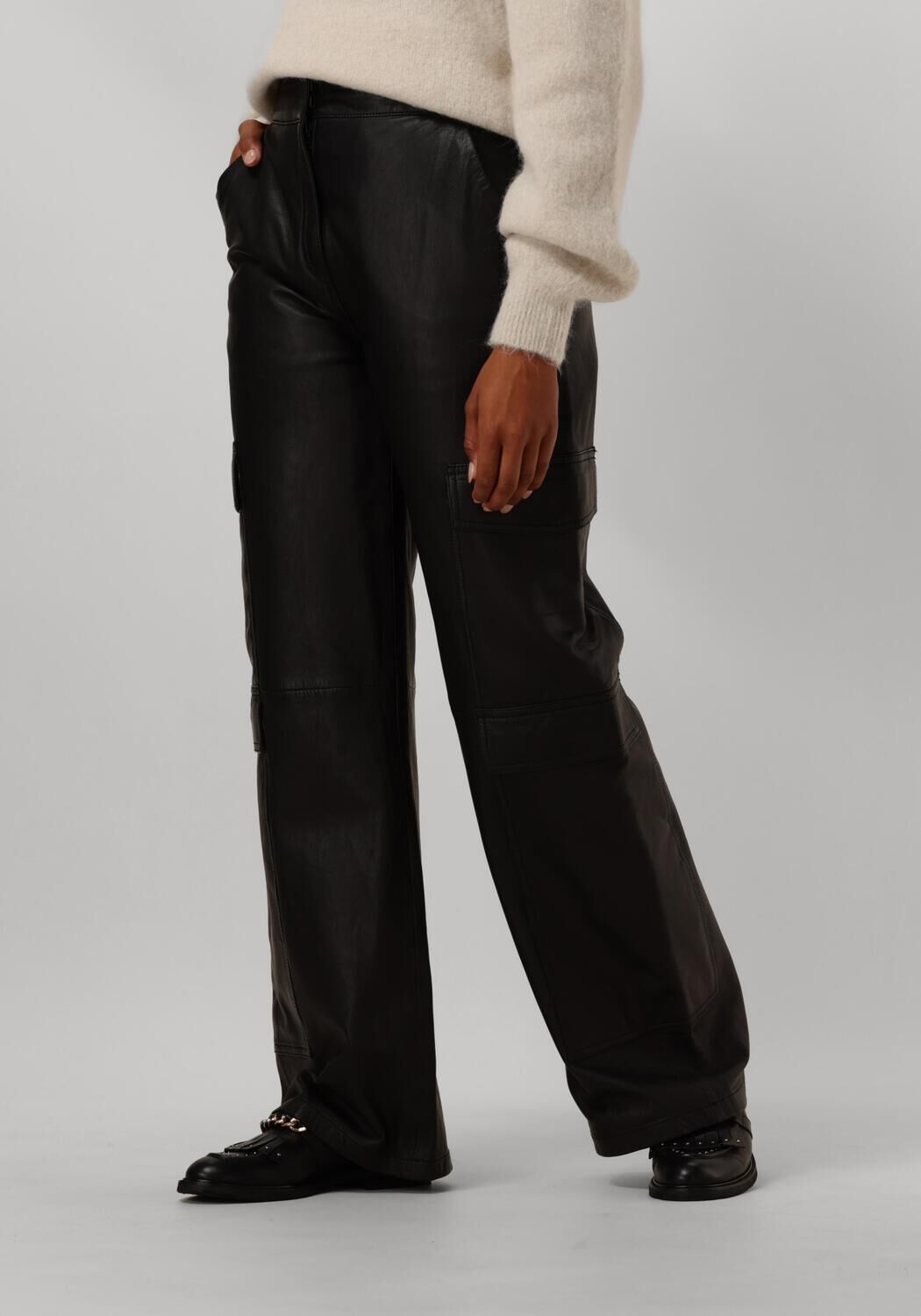 Ibana Zwarte Cargo Broek PEM Black Dames