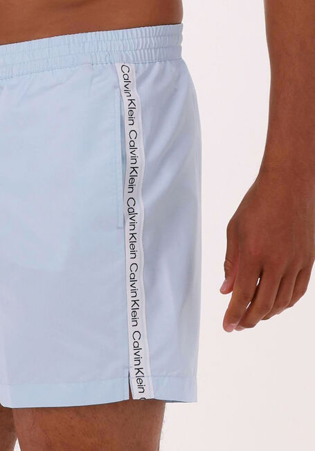 Lichtblauwe CALVIN KLEIN UNDERWEAR Zwembroeken MEDIUM DRAWSTRING - large
