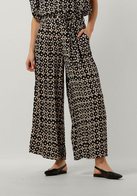 Zwarte BY-BAR Wijde broek WANDA KHANDI PANTS - large