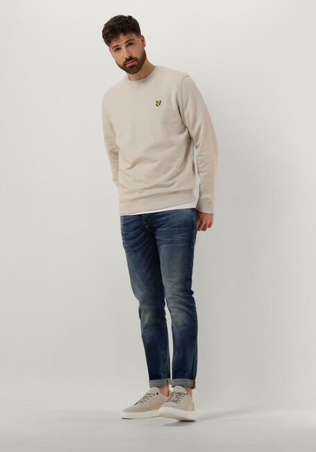 Beige LYLE & SCOTT Trui CREW NECK SWEATSHIRT - large