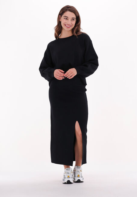 Zwarte GESTUZ Midirok TALLIGZ HW LONG SKIRT - large