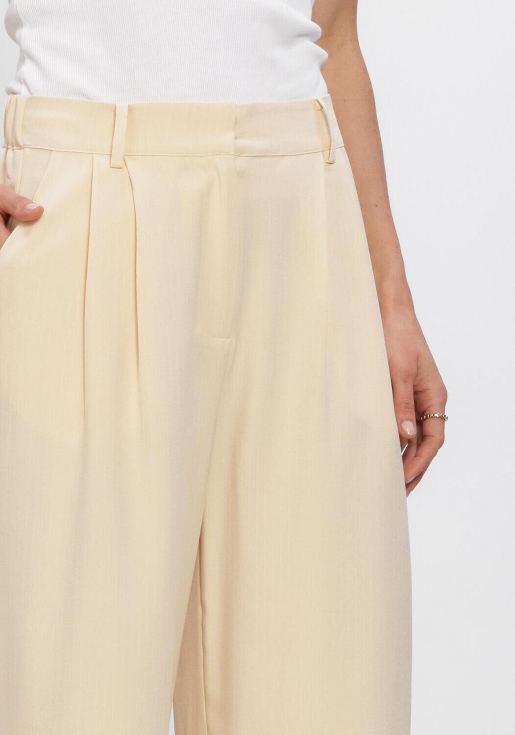 Witte STUDIO AMAYA Broeken JACKIE PANTS - large