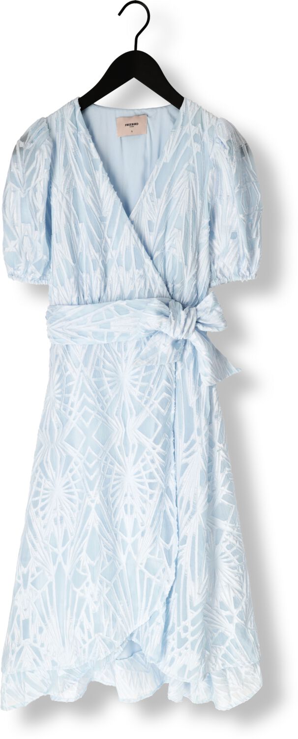 FREEBIRD Dames Jurken Blossom Layer Lichtblauw