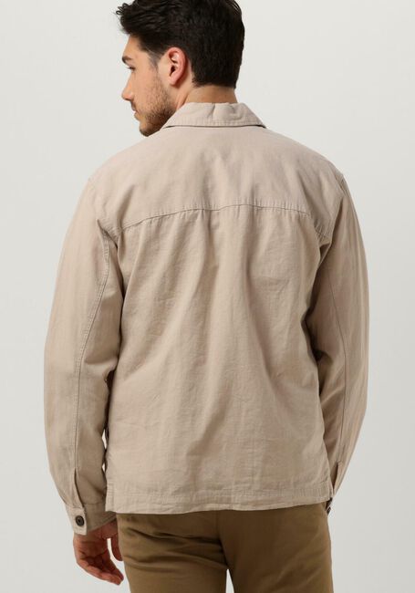 Zand SELECTED HOMME Overshirt SLHLOOSEBLAS-LINEN OVERSHIRT - large