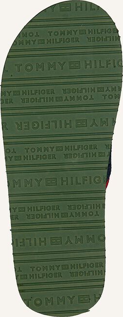 Groene TOMMY HILFIGER Teenslippers MAXI LETTERING PRINT Groene TOMMY HILFIGER Teenslippers MAXI LETTERING PRINT - large
