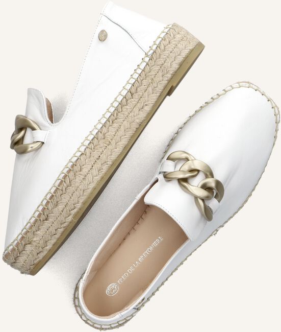 Witte FRED DE LA BRETONIERE Espadrilles JUNE LI Witte FRED DE LA BRETONIERE Espadrilles JUNE LI - large