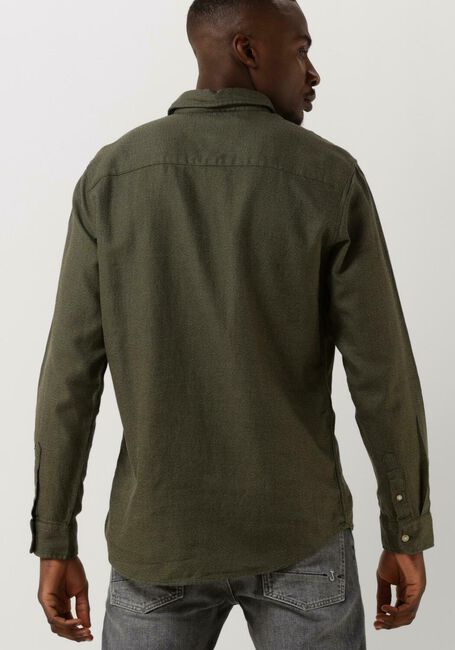 Groene SELECTED HOMME Casual overhemd SLIMROBIN SHIRT LS W CAMP - large