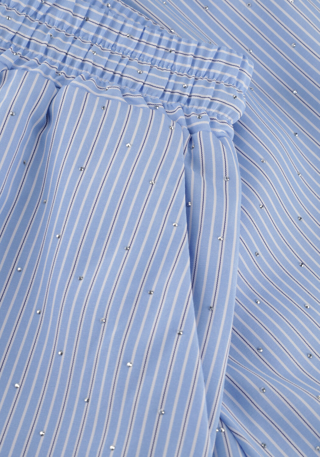 Blauwe AI&KO Broeken MERLINE POPLIN CO 541 G - large