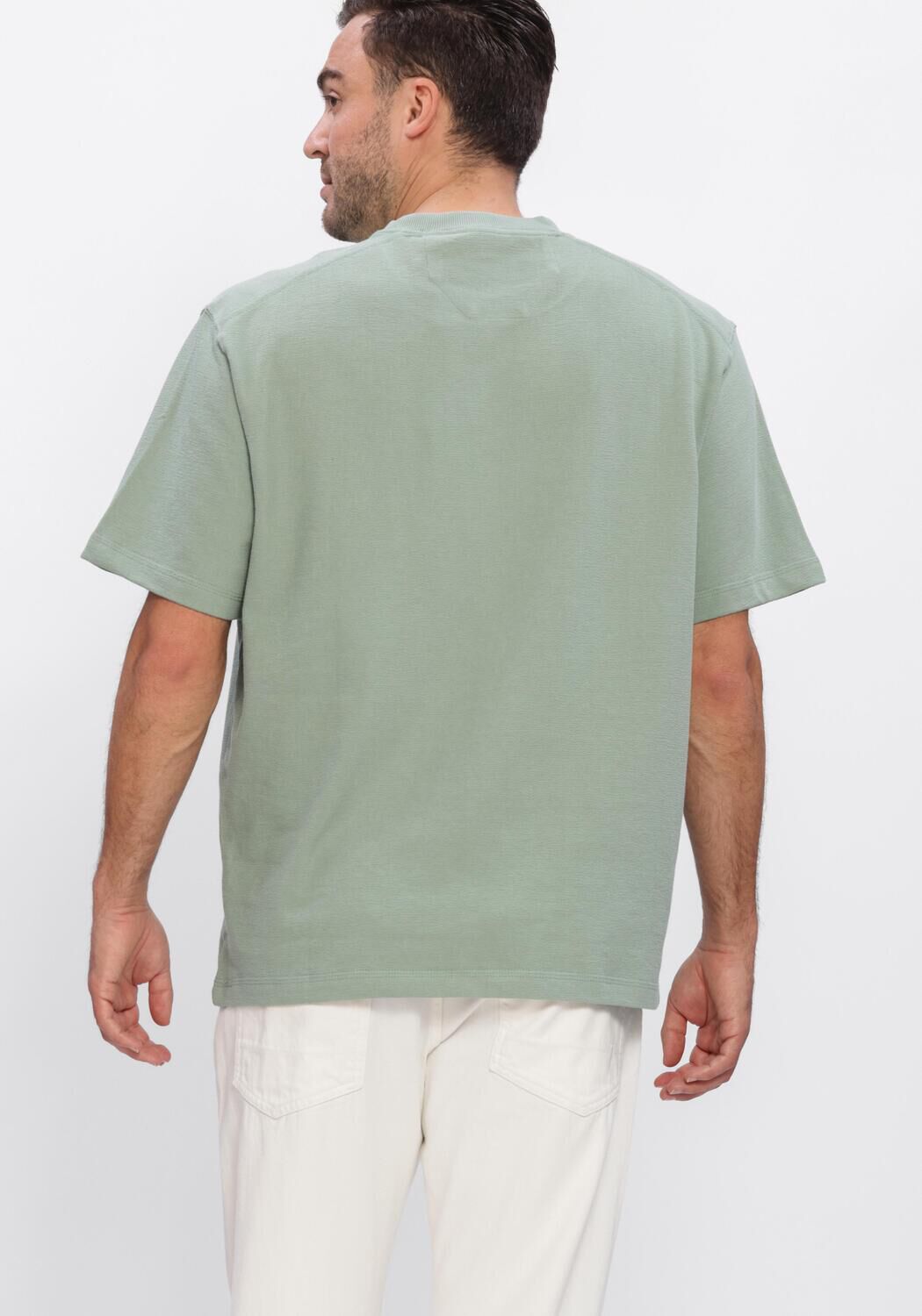 Gebroken wit DSTREZZED T-shirt LASSE TEE - large