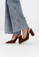 Bruine NOTRE-V Slingbacks 27113