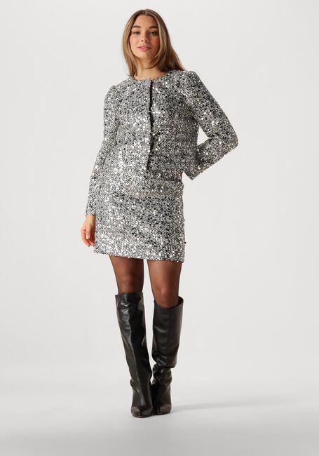 Zwarte CO'COUTURE Minirok BOUCLE CC SEQUIN MINI SKIRT - large