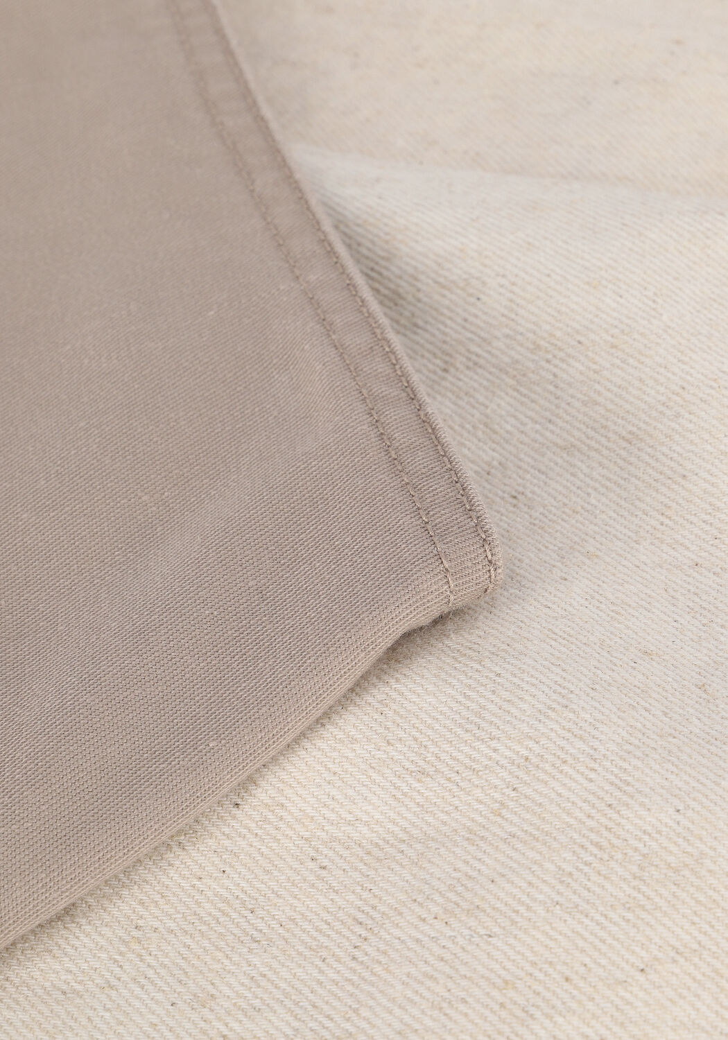 Ecru 10DAYS Pantalon LOOSE PANTS HEMP COTTON - large