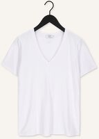 Witte CC HEART T-shirt ORGANIC COTTON V-NECK TSHIRT Witte CC HEART T-shirt ORGANIC COTTON V-NECK TSHIRT - medium