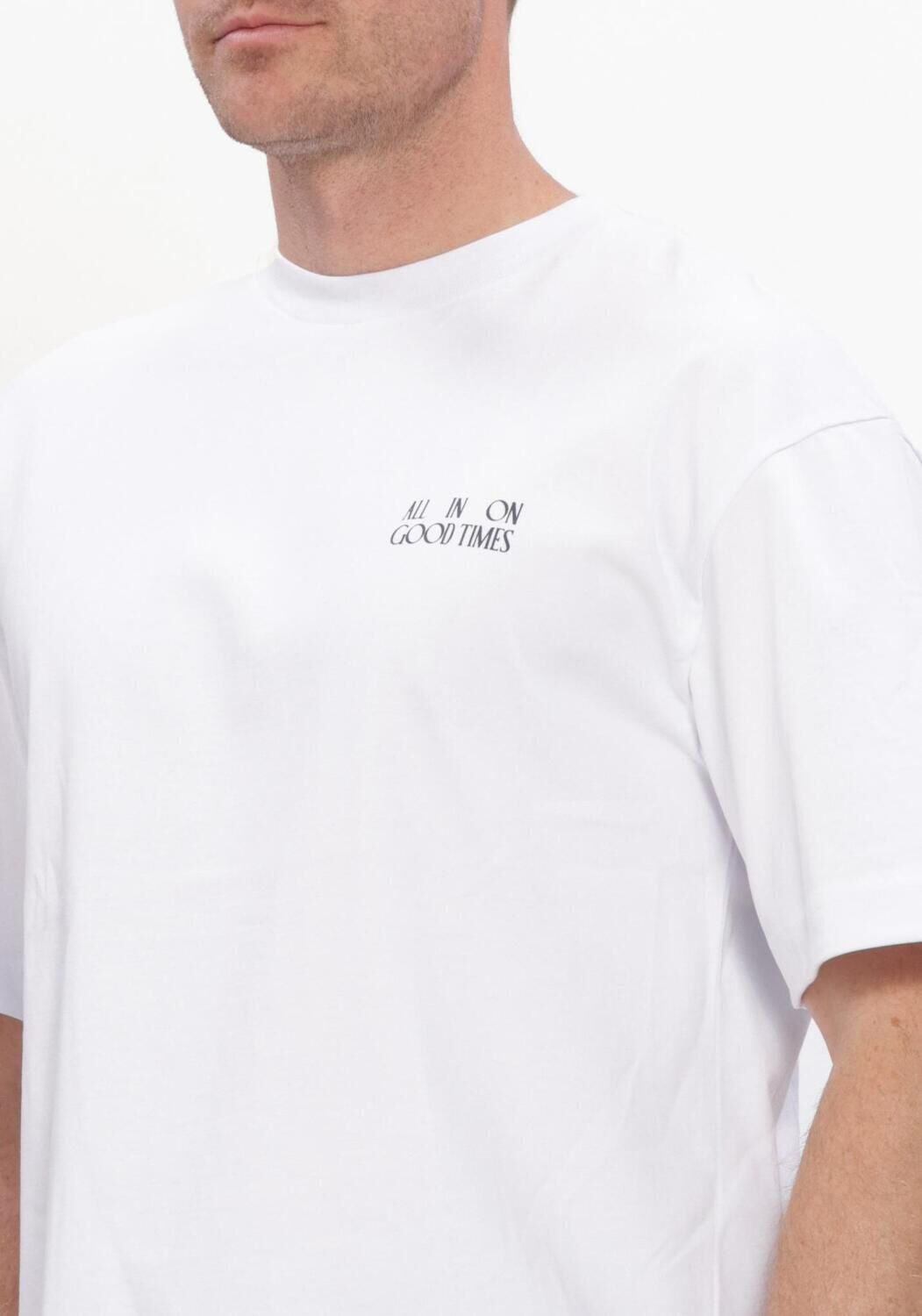 Witte THE GOODPEOPLE T-shirt TAX - large