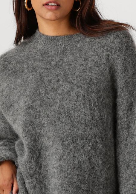 Donkergrijze GESTUZ Trui GZSASI PULLOVER - large