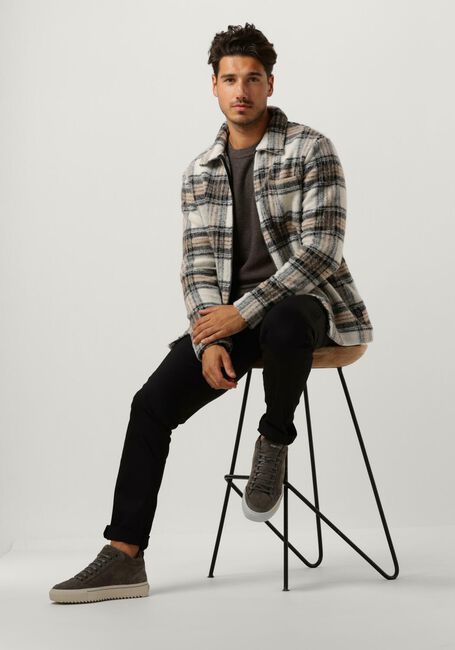 Grijze DSTREZZED Overshirts TERJE POLO - large