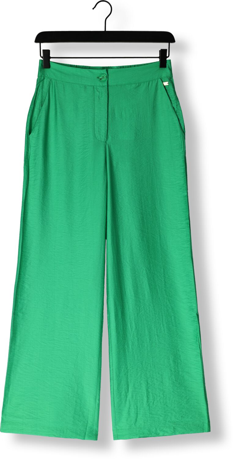 POM AMSTERDAM Dames Broeken Lush Green Pants Groen