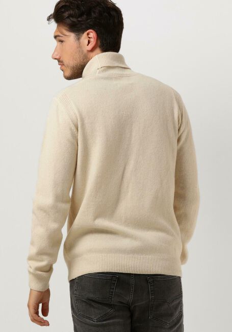 Gebroken wit ANERKJENDT Coltrui AKNICO SOLID ROLL NECK LAMBSWOOL - large