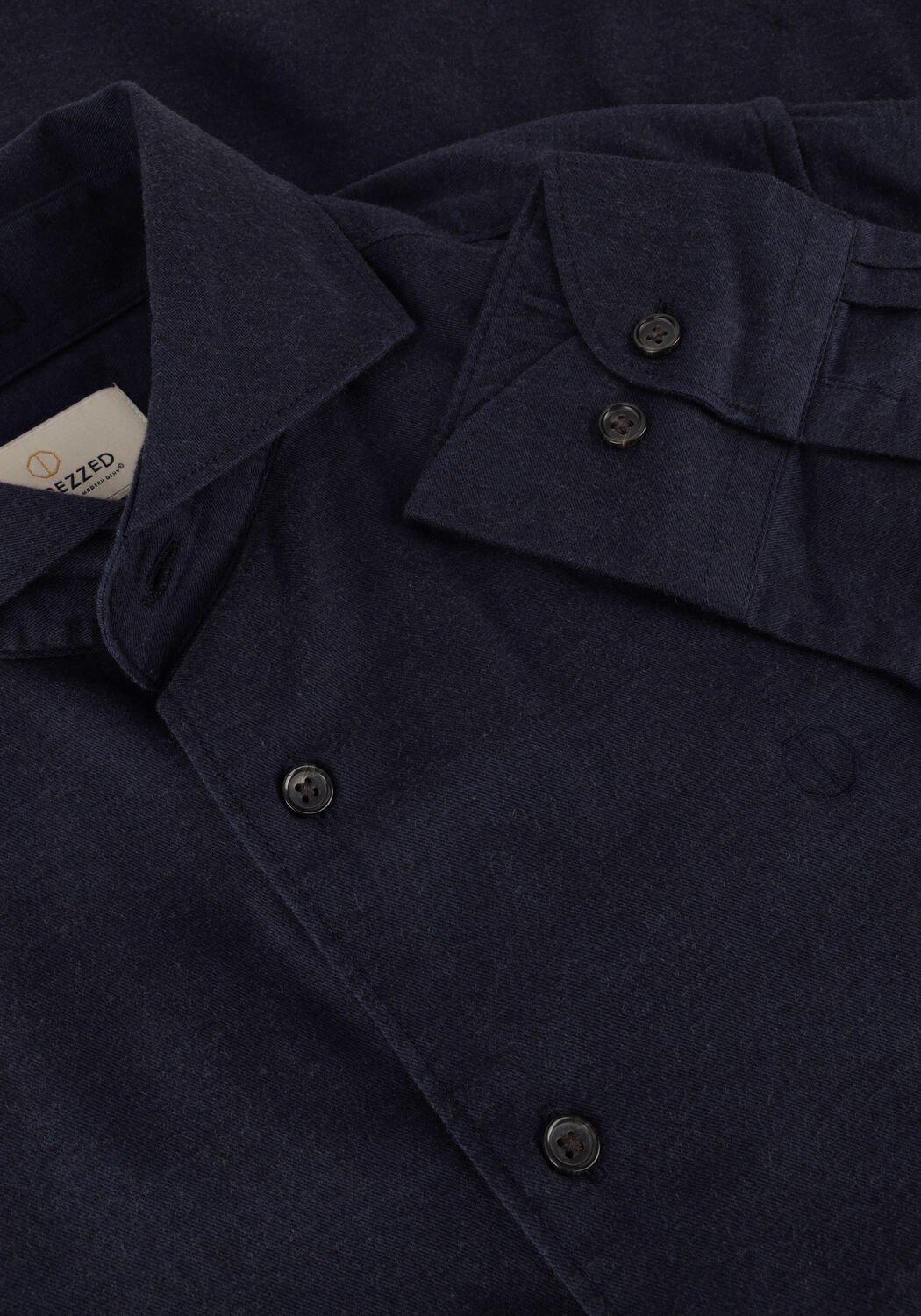 Blauwe DSTREZZED Casual overhemd OLAV SHIRT - large