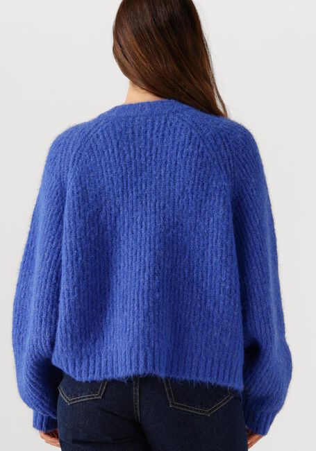 Blauwe EDITED Vest RANI BOMBER CARDIGAN - large