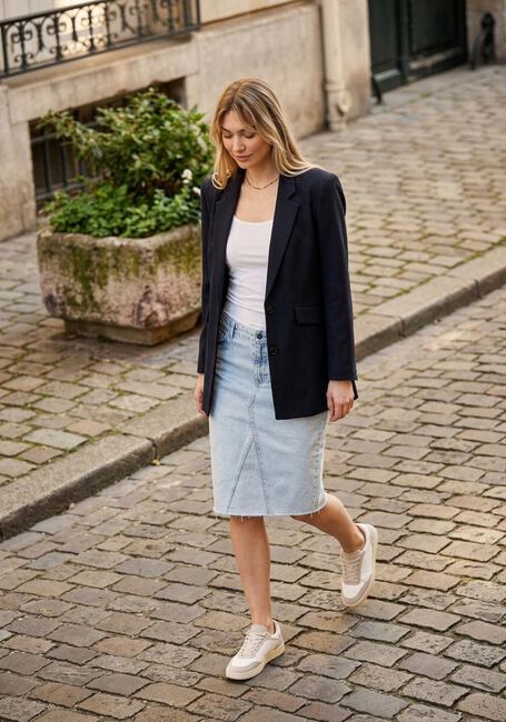Blauwe ENVII Midirok ENDANK - large