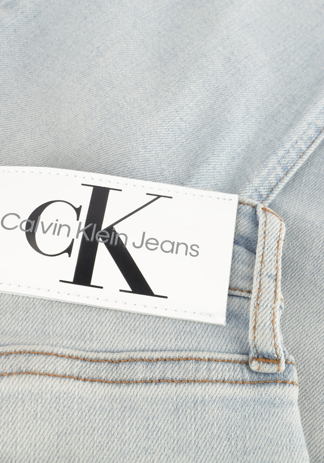 Lichtblauwe CALVIN KLEIN Skinny jeans SKINNY - large