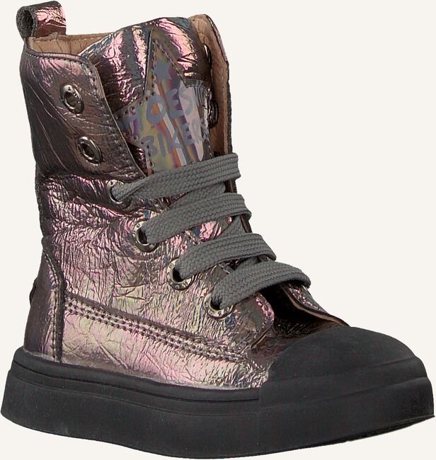 Zilveren SHOESME Veterboots SH20W019 Zilveren SHOESME Veterboots SH20W019 - large