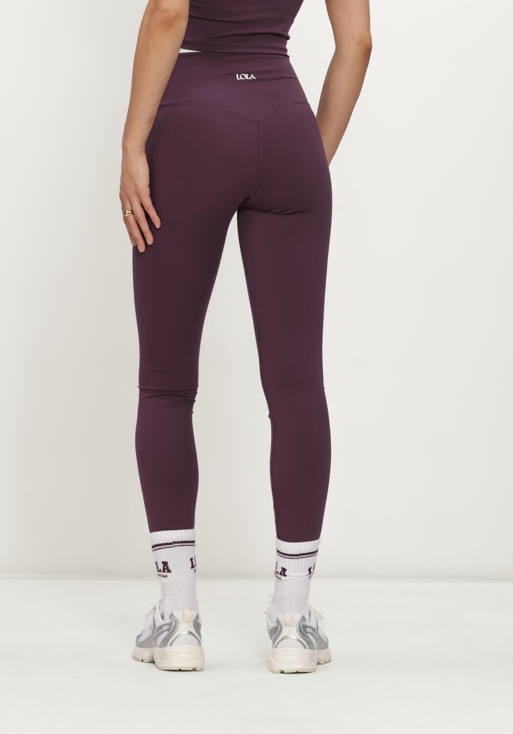 Bordeaux THE LOLA CLUB Legging BRUNA LEGGING - large
