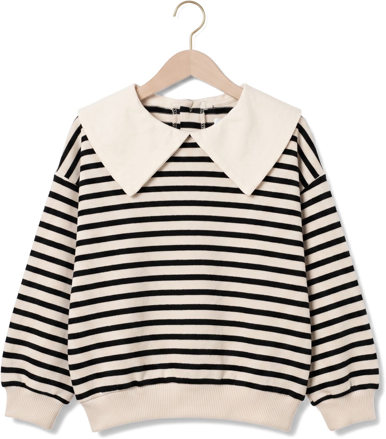 PLAY UP Meisjes Truien & Vesten Striped Jersey Sweater Creme