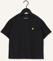 Zwarte LYLE & SCOTT T-shirt CROPPED T-SHIRT Zwarte LYLE & SCOTT T-shirt CROPPED T-SHIRT - medium