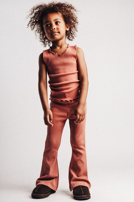 Roze BAJE STUDIO Flared broek SIERRA - large