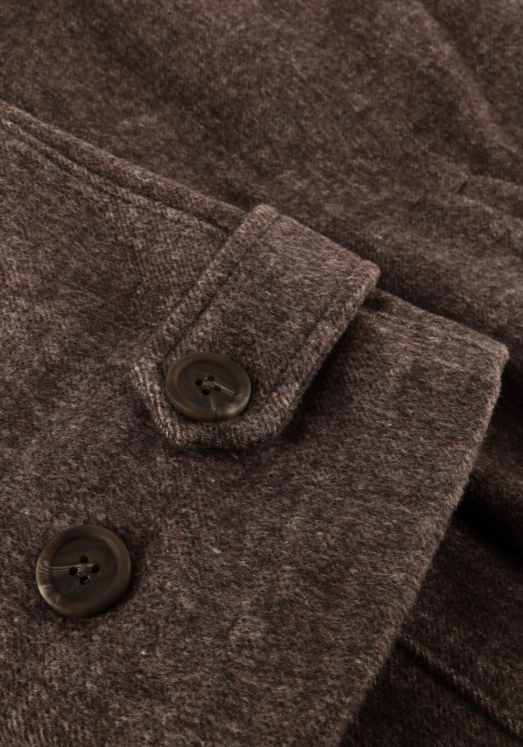 Bruine ENVII Mantel ENSENECA WOOL JACKET 7276 - large