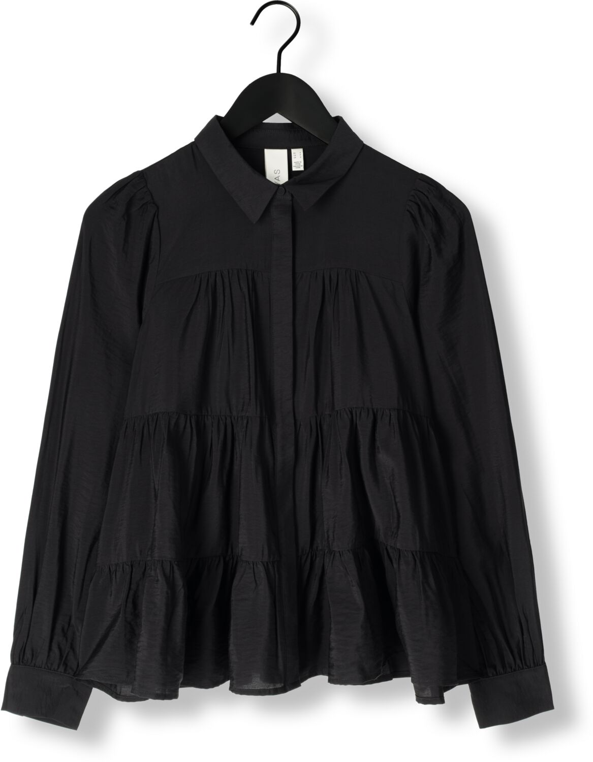 Y.A.S. Dames Blouses Yaspala Ls Shirt S. Noos Zwart