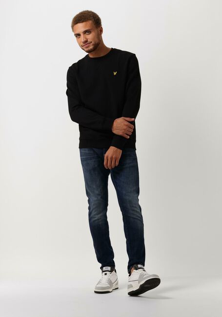 Zwarte LYLE & SCOTT Trui CREW NECK SWEATSHIRT - large