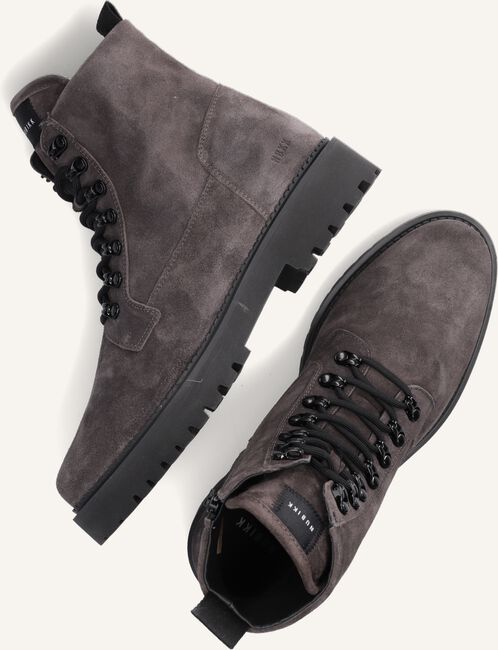 Grijze NUBIKK Veterboots LOGAN HARBOR Grijze NUBIKK Veterboots LOGAN HARBOR - large