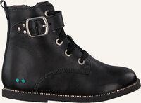 Zwarte BUNNIESJR Veterboots BUFFY BLIKSEM - medium