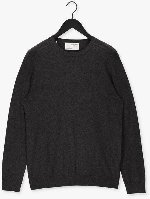 Grijze SELECTED HOMME Trui SLHBERG CREW NECK B - large